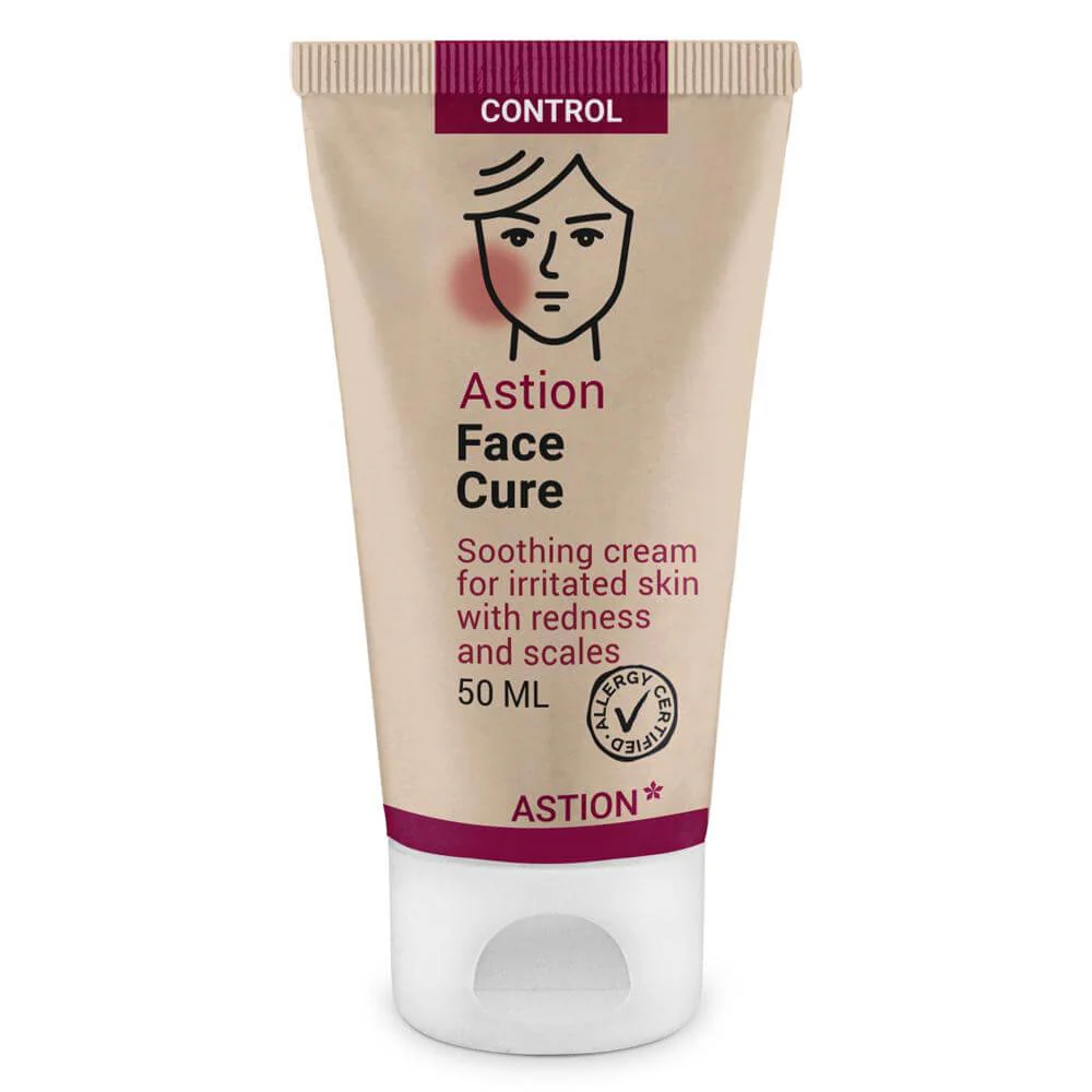 Astion Face Cure ansiktskräm — Ansiktskräm för vård av eksem och torr, flagnande hud (50 ml) - Bild 2