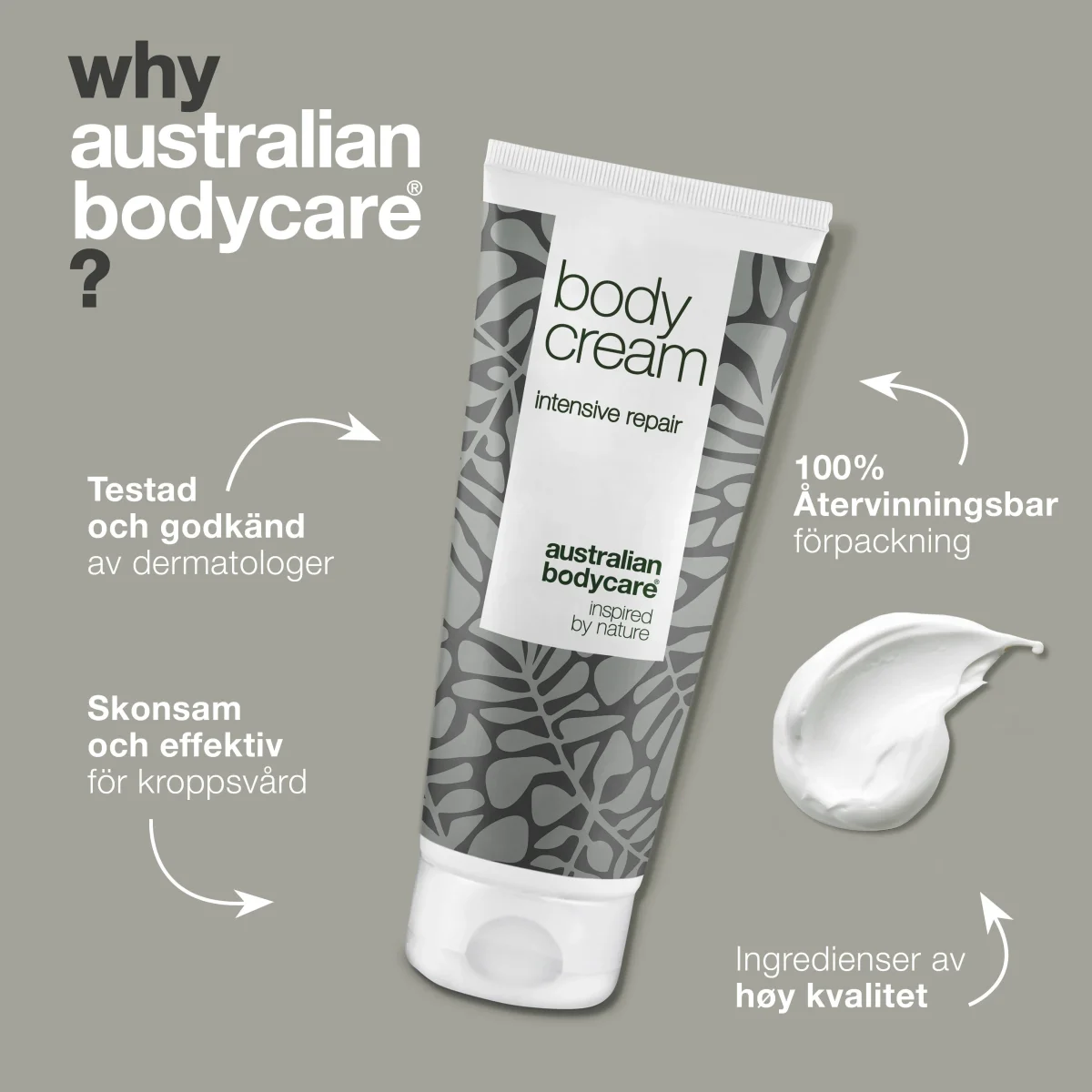 Body Cream — Intensiv fuktighetskräm för mycket torr och skadad hud - Bild 5