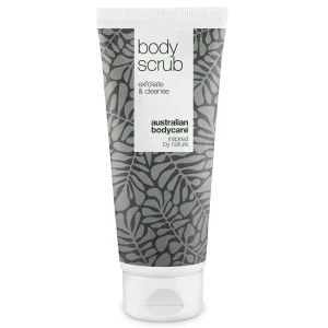 Body Scrub / Kroppsskrubb: Peeling för kroppen — Djuprengörande kroppsskrubb med 100 % naturlig Tea Tree Oil