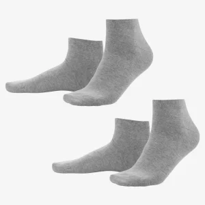 Sneaker strumpor CURT 2-pack gråmelerad